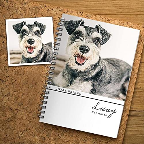 Notizbuch Personalisiert - Personalisiertes Notizbuch A5 Liniert mit Foto & Text Hardcover Dick 60 Blatt Selbst Gestalten Notizblock Geschenk zum Schulabschluss für Schüler Freund Lehrer Geburtstag Notizbuch Personalisiert - Personalisiertes Notizbuch A5 Liniert mit Foto & Text Hardcover Dick 60 Blatt Selbst Gestalten Notizblock Geschenk zum Schulabschluss für Schüler Freund Lehrer Geburtstag von VEELU