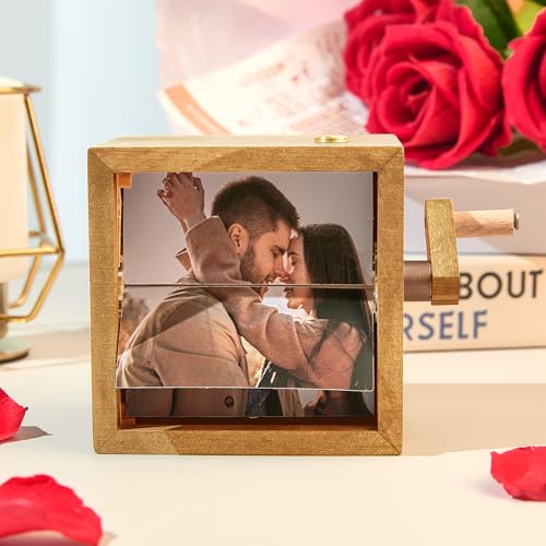 Benutzerdefinierte Animationsmaschine Mechanische Handbewegung Fotoalbum Personalisiertes Bild Flip Book Rahmen Kunsthandwerk Computer Tischdekoration Walnuss Valentinstag Geschenke Benutzerdefinierte Animationsmaschine Mechanische Handbewegung Fotoalbum Personalisiertes Bild Flip Book Rahmen Kunsthandwerk Computer Tischdekoration Walnuss Valentinstag Geschenke von VEELU
