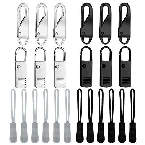 VEGCOO 24 Stück 12 Abnehmbarer Pull Tab Reißverschluss Puller Reissverschluss Zipper Pull Zubehör Reißverschluss Puller Universal Reißverschlusskopf +12 Reißverschluss Zugschnüre Reparaturtasche (A) VEGCOO 24 Stück 12 Abnehmbarer Pull Tab Reißverschluss Puller Reissverschluss Zipper Pull Zubehör Reißverschluss Puller Universal Reißverschlusskopf +12 Reißverschluss Zugschnüre Reparaturtasche (A) von VEGCOO