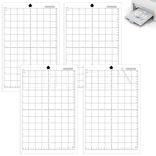 Schneidematte Für Silhouette Portrait, 4 Stück 8x12 Zoll Klebstoff Schneidematte, Transparent Vinyl Schneidematte, Ersatz Schneidematte Für Silhouette Cameo, Für Silhouette Cameo Schneidematte Schneidematte Für Silhouette Portrait, 4 Stück 8x12 Zoll Klebstoff Schneidematte, Transparent Vinyl Schneidematte, Ersatz Schneidematte Für Silhouette Cameo, Für Silhouette Cameo Schneidematte von VEGOATY