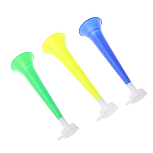 VEILTRON Cheer Plastic Horn Football Game Fans Cheerleading Requisiten Vuvuzela Kindertrompete von VEILTRON