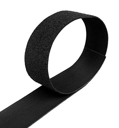VELCRO® Marken-Klettband ONE-WRAP®, doppelseitig, 25 mm breit, 1 m lang, Schwarz von VELCRO Brand