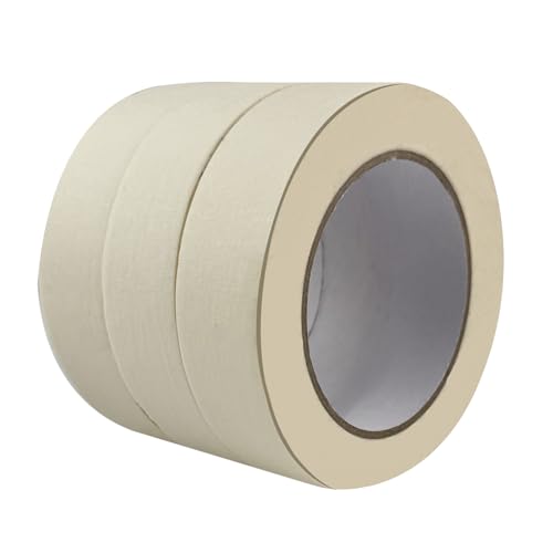 VELLUSTRA Kreppband 50 m x 30 mm, Praktisches Malerkrepp 3er Set, Profi Abdeckband Malertape Klebeband Selbstklebend Für Einfache Abdeck Malerarbeiten Abdeckband mehrere Oberflächen VELLUSTRA Kreppband 50 m x 30 mm, Praktisches Malerkrepp 3er Set, Profi Abdeckband Malertape Klebeband Selbstklebend Für Einfache Abdeck Malerarbeiten Abdeckband mehrere Oberflächen von VELLUSTRA