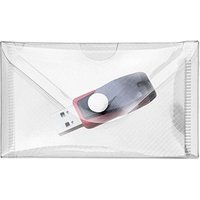 VELOFLEX 1er USB-Stick-Hüllen transparent, 100 St. von VELOFLEX