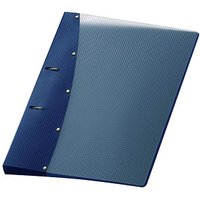 12 VELOFLEX Diamond Präsentationsringbücher 2-Ringe blau 2,9 cm DIN A4 von VELOFLEX
