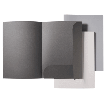 2 x VELOFLEX Präsentationsmappen Grey Elegance - A4 218 x 308 mm Karto 2 x VELOFLEX Präsentationsmappen Grey Elegance - A4 218 x 308 mm Karto von VELOFLEX