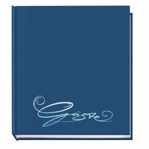 Gästebuch Classic, blau von VELOFLEX