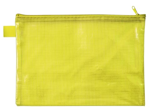 VELOFLEX 2705010 - Reißverschlusstasche DIN A5, gelb, aus gewebeverstärktem EVA-Material, 1 Dokumententasche VELOFLEX 2705010 - Reißverschlusstasche DIN A5, gelb, aus gewebeverstärktem EVA-Material, 1 Dokumententasche von VELOFLEX