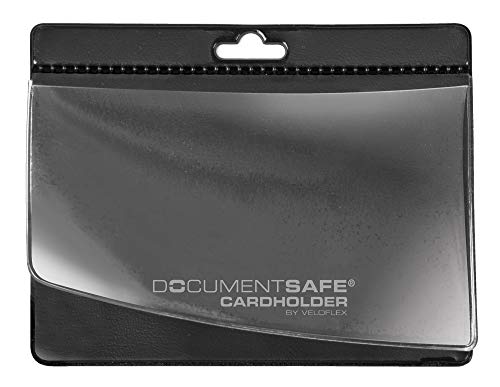 VELOFLEX 3261800 - Document Safe Cardholder-Schutzhülle, für 1 Ausweis, 95 x 75 mm, PVC und Spezialfolie, 1 Stück VELOFLEX 3261800 - Document Safe Cardholder-Schutzhülle, für 1 Ausweis, 95 x 75 mm, PVC und Spezialfolie, 1 Stück von VELOFLEX