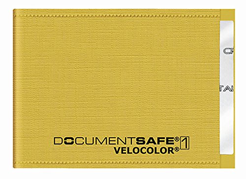 VELOFLEX 3271310 - Document Safe Kartenhülle, Kreditkartenhülle, RFID/NFC-Schutz, RFID-Blocker, 90 x 63 mm, gelb, 1 Stück VELOFLEX 3271310 - Document Safe Kartenhülle, Kreditkartenhülle, RFID/NFC-Schutz, RFID-Blocker, 90 x 63 mm, gelb, 1 Stück von VELOFLEX