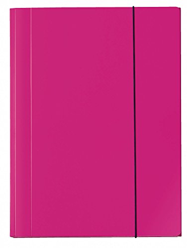 VELOFLEX 4442371 - Sammelmappe Velocolor, DIN A4, Eckspannermappe, Ordnungsmappe, Zeichenmappe, pink, 1 Stück VELOFLEX 4442371 - Sammelmappe Velocolor, DIN A4, Eckspannermappe, Ordnungsmappe, Zeichenmappe, pink, 1 Stück von VELOFLEX