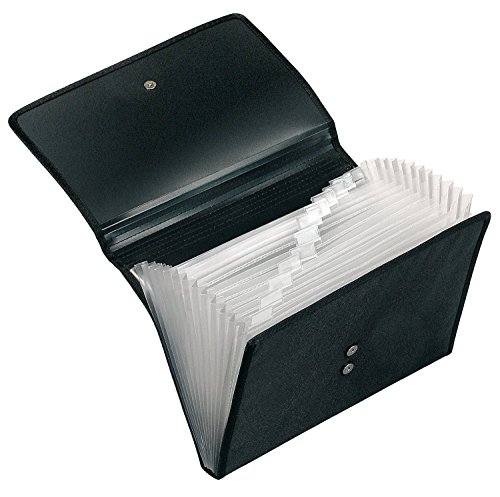 VELOFLEX 4445880 Fächermappe Office Din A4 12 Fächer mit Taben, mit Magnetverschluss (10er Verpackung) von VELOFLEX