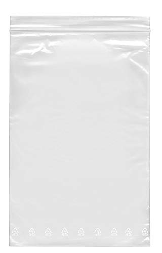 VELOFLEX 6707000 - Druckbandbeutel, 200 x 300 mm, PE-Folie 0,05 mm, Druckverschlussbeutel transparent, 100 Stück VELOFLEX 6707000 - Druckbandbeutel, 200 x 300 mm, PE-Folie 0,05 mm, Druckverschlussbeutel transparent, 100 Stück von VELOFLEX