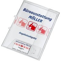 VELOFLEX Angebotsmappe Crystal DIN A4 transparent, 1 St. von VELOFLEX