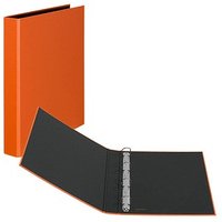 VELOFLEX Basic Ringbuch 4-Ringe orange 3,5 cm DIN A4 von VELOFLEX