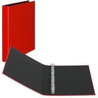 VELOFLEX Basic Ringbuch 4-Ringe rot 3,5 cm DIN A4 von VELOFLEX