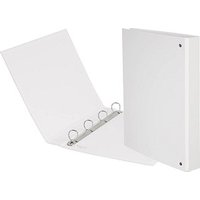 VELOFLEX Basic Ringbuch 4-Ringe weiß 4,0 cm DIN A4, 1 St. von VELOFLEX