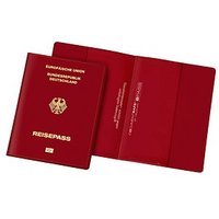 VELOFLEX Dokumentenhülle Document Safe® rot 10,0 x 13,5 cm von VELOFLEX