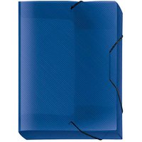 VELOFLEX Heftbox Crystal 3,0 cm transparent blau, 1 St. von VELOFLEX