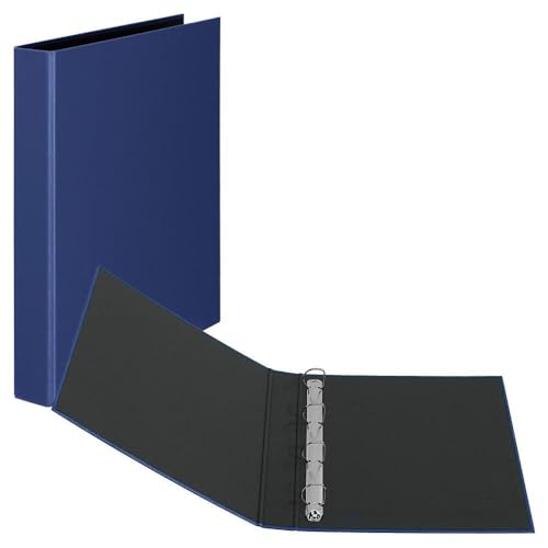VELOFLEX Ringbuch Basic blau mit 4-D-Ring-Mechanik von VELOFLEX