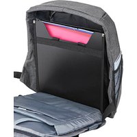 VELOFLEX Rucksackeinsatz VELOBAG® XXL Kunstfaser schwarz/grau von VELOFLEX