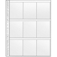 VELOFLEX Sammelkarten-Hüllen DIN A4 transparent transparent 0,14 mm, 10 St. von VELOFLEX