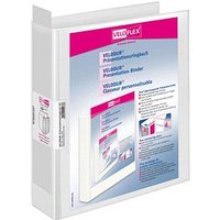 VELOFLEX VELODUR® Präsentationsordner weiß Kunststoff 6,5 cm DIN A4, 1 St. von VELOFLEX