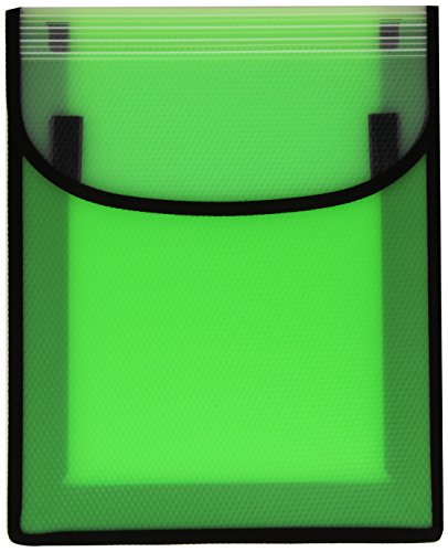 Veloflex 1442400 Flexible Sammelbox VELOBAG DIN A4 hoch, 40 mm Füllhöhe, aus PP-Folie, gelb, rot, blau, grün, pink oder schwarz (keine Farbauswahl möglich) von VELOFLEX