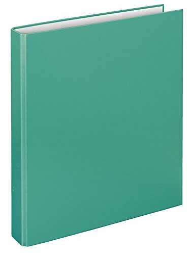 VELOFLEX 1141042 - Ringbuch Basic, DIN A4, 1 Stück, türkis, Füllhöhe 25 mm, Ringordner mit 2 Ring-Mechanik, Ordner schmal VELOFLEX 1141042 - Ringbuch Basic, DIN A4, 1 Stück, türkis, Füllhöhe 25 mm, Ringordner mit 2 Ring-Mechanik, Ordner schmal von VELOFLEX