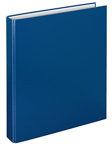 VELOFLEX 1141050 - Ringbuch Basic, DIN A4, 1 Stück, blau, Füllhöhe 25 mm, Ringordner mit 2 Ring-Mechanik, Ordner schmal VELOFLEX 1141050 - Ringbuch Basic, DIN A4, 1 Stück, blau, Füllhöhe 25 mm, Ringordner mit 2 Ring-Mechanik, Ordner schmal von VELOFLEX