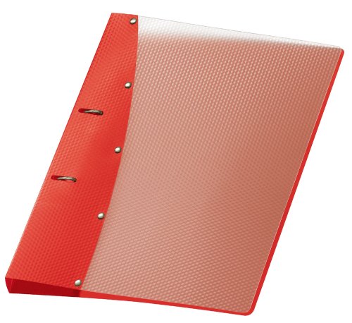 VELOFLEX 1141420 - Ringordner Diamond, Ringbuch, Ordner, DIN A4, 2-Ring-Mechanik, 20 mm, PP-Vollkunststoff, rot, 1 Stück VELOFLEX 1141420 - Ringordner Diamond, Ringbuch, Ordner, DIN A4, 2-Ring-Mechanik, 20 mm, PP-Vollkunststoff, rot, 1 Stück von VELOFLEX