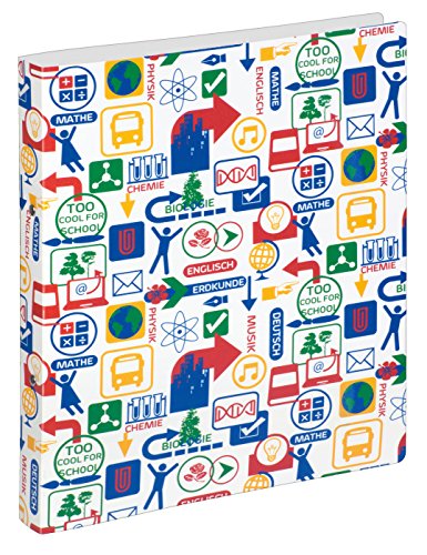 Veloflex 1141837 Schulordner School, Ringbuch, Ordner, DIN A4, PP-Folie, 25 mm Füllhöhe, mit Motiv Whiteboard Veloflex 1141837 Schulordner School, Ringbuch, Ordner, DIN A4, PP-Folie, 25 mm Füllhöhe, mit Motiv Whiteboard von VELOFLEX
