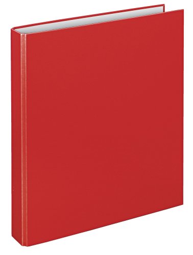 VELOFLEX 1143020 - Ringbuch Basic, DIN A4, 1 Stück, rot, Ringordner mit 2 Ring-Mechanik VELOFLEX 1143020 - Ringbuch Basic, DIN A4, 1 Stück, rot, Ringordner mit 2 Ring-Mechanik von VELOFLEX