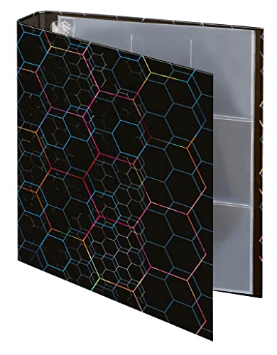 VELOFLEX 1143980 - Ringbuch DIN A4 mit 10 Sammelhüllen, 4-Ringmechanik, Füllhöhe 25 mm, Ringordner, Sammelkarten Ordner VELOFLEX 1143980 - Ringbuch DIN A4 mit 10 Sammelhüllen, 4-Ringmechanik, Füllhöhe 25 mm, Ringordner, Sammelkarten Ordner von VELOFLEX