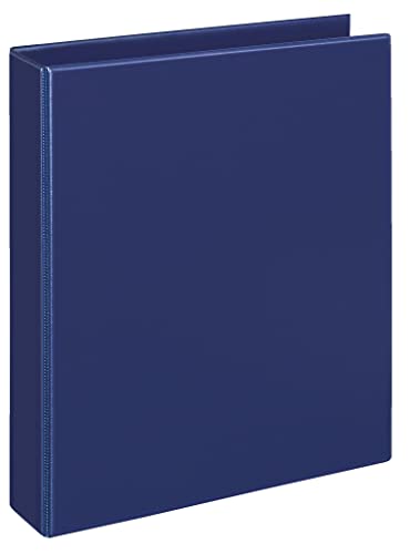 VELOFLEX 1149050 - Ringbuch Comfort, Ringordner, Ordner, DIN A4, 265 x 318 x 36 mm, 2-Ring-Mechanik, PVC, blau von VELOFLEX