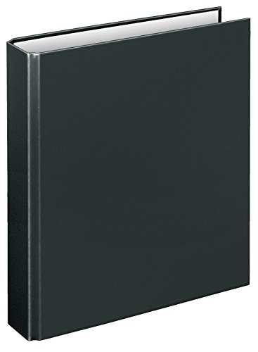 VELOFLEX 1151080 - Ringbuch Basic, DIN A5, 1 Stück, schwarz, Füllhöhe 25 mm, Ringordner mit 2 Ring-Mechanik, Ordner schmal VELOFLEX 1151080 - Ringbuch Basic, DIN A5, 1 Stück, schwarz, Füllhöhe 25 mm, Ringordner mit 2 Ring-Mechanik, Ordner schmal von VELOFLEX