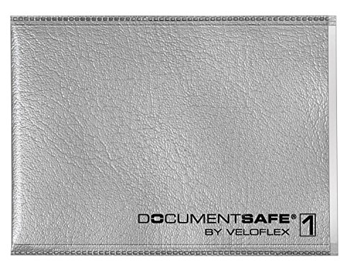VELOFLEX 3271800 - Document Safe Kartenhülle, Kreditkartenhülle, RFID/NFC-Schutz, RFID-Blocker, 90 x 63 mm, grau, 1 Stück VELOFLEX 3271800 - Document Safe Kartenhülle, Kreditkartenhülle, RFID/NFC-Schutz, RFID-Blocker, 90 x 63 mm, grau, 1 Stück von VELOFLEX