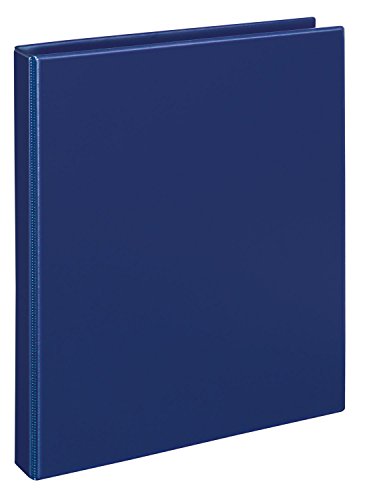 VELOFLEX 4144050 - Ringbuch Comfort, Ordner, Ringordner, Hefter, DIN A4, 4-Ring-Mechanik, 16 mm, PVC, blau von VELOFLEX