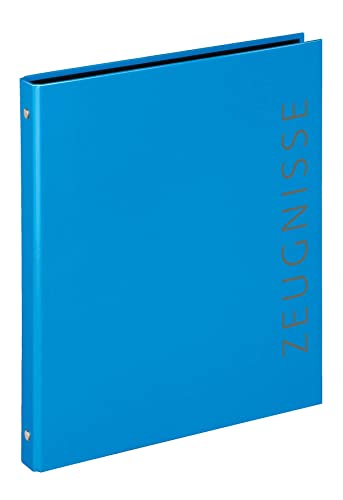 VELOFLEX 4144351 - Zeugnisringbuch Velocolor, DIN A4, blau, 1 Stück von VELOFLEX