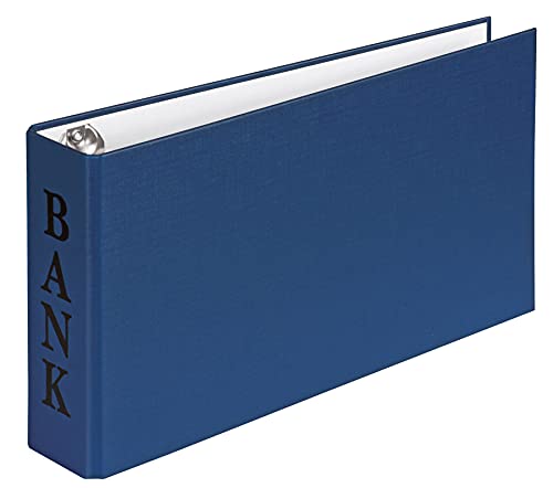 VELOFLEX 4168350 - Bankordner DIN A6, Ordner, Ringbuch für Kontoauszüge, 2-Ring-Mechanik, 30 mm Füllhöhe, mit Niederhalter, blau, 1 Stück VELOFLEX 4168350 - Bankordner DIN A6, Ordner, Ringbuch für Kontoauszüge, 2-Ring-Mechanik, 30 mm Füllhöhe, mit Niederhalter, blau, 1 Stück von VELOFLEX