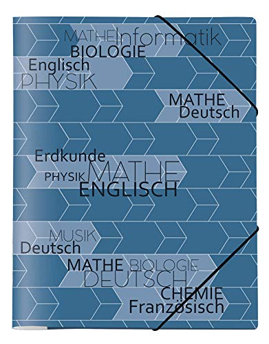 VELOFLEX 4442828 - Sammelmappe School, DIN A4, aus PP-Folie, mit Gummizugverschluss, 1 Stück VELOFLEX 4442828 - Sammelmappe School, DIN A4, aus PP-Folie, mit Gummizugverschluss, 1 Stück von VELOFLEX