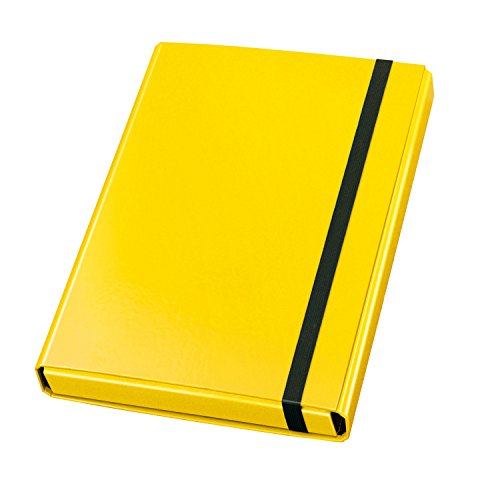 VELOFLEX 4443310 - Sammelbox Velocolor, DIN A4, mit Gummizug, Heftbox aus Karton, glanzkaschiert, gelb, 23 x 32 x 4 cm, 1 Stück VELOFLEX 4443310 - Sammelbox Velocolor, DIN A4, mit Gummizug, Heftbox aus Karton, glanzkaschiert, gelb, 23 x 32 x 4 cm, 1 Stück von VELOFLEX