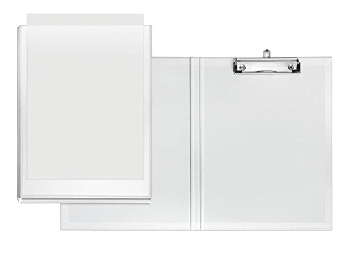 VELOFLEX 4804690 - Clipboard Velodur, DIN A4, weiß, 1 Stück von VELOFLEX