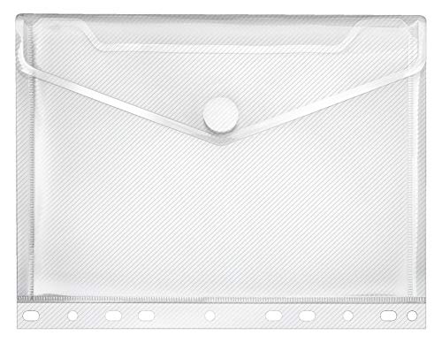 VELOFLEX 5345100 - Dokumentenhülle Crystal, 1 Stück, DIN A5, Dokumententasche mit Klettverschluss, PP, transparent VELOFLEX 5345100 - Dokumentenhülle Crystal, 1 Stück, DIN A5, Dokumententasche mit Klettverschluss, PP, transparent von VELOFLEX