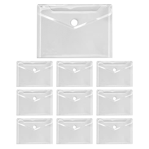 VELOFLEX A455010 - Dokumentenhülle Crystal, 10 Stück, DIN A6, Dokumententasche mit Klettverschluss, PP, transparent VELOFLEX A455010 - Dokumentenhülle Crystal, 10 Stück, DIN A6, Dokumententasche mit Klettverschluss, PP, transparent von VELOFLEX