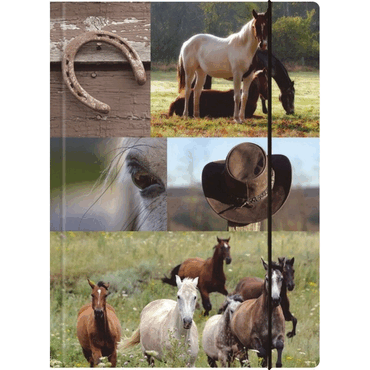 VENCEREMOS Sammelmappe Pferde - A3. von VENCEREMOS