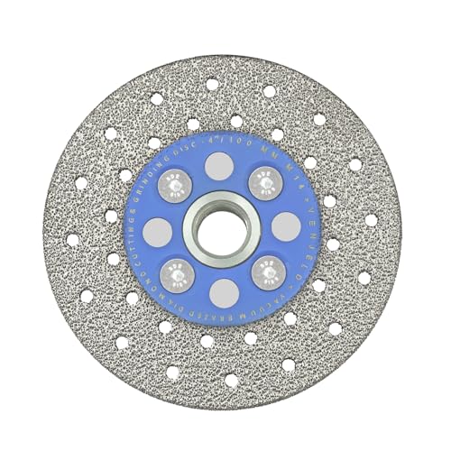 Diamant Trennscheibe 100mm Fliesenscheibe Vakuumgelötetes Schärfen Sägeblatt für Granit Porzellan Fliesen Stein Marmor Beton mit M14 Thema VENJELD Diamant Trennscheibe 100mm Fliesenscheibe Vakuumgelötetes Schärfen Sägeblatt für Granit Porzellan Fliesen Stein Marmor Beton mit M14 Thema VENJELD von VENJELD