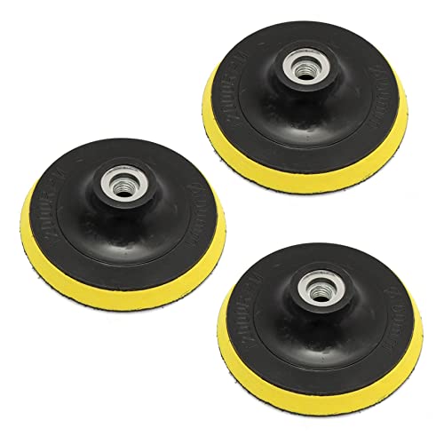 VENOAL 6 Stück 100 mm Polierhaube Pad Winkelschleifer Rad Polieren Sand Papier Disc VENOAL 6 Stück 100 mm Polierhaube Pad Winkelschleifer Rad Polieren Sand Papier Disc von VENOAL
