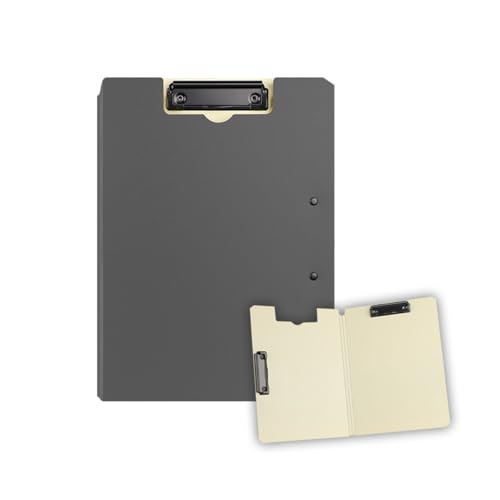 Vensool Doppel-Klemmbrett Aktenordner - Horizontal & Vertikal A3/A4 Dokument Organizer, Padfolio, Hält 120 Blatt, Strapazierfähiges PP-Material - Perfekt für Büro, Verträge und neue Jobgeschenke von VENSOOL