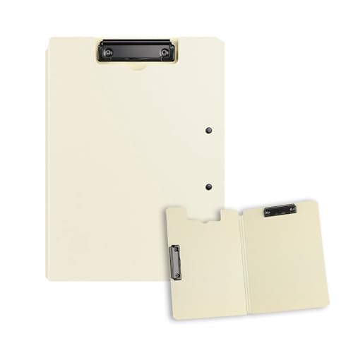 Vensool Doppeltes Klemmbrett Aktenordner - Horizontal & Vertikal A3/A4 Dokument Organizer, Padfolio, Hält 120 Blatt, Strapazierfähiges PP-Material - Perfekt für Büro, Verträge und neue Jobgeschenke von VENSOOL